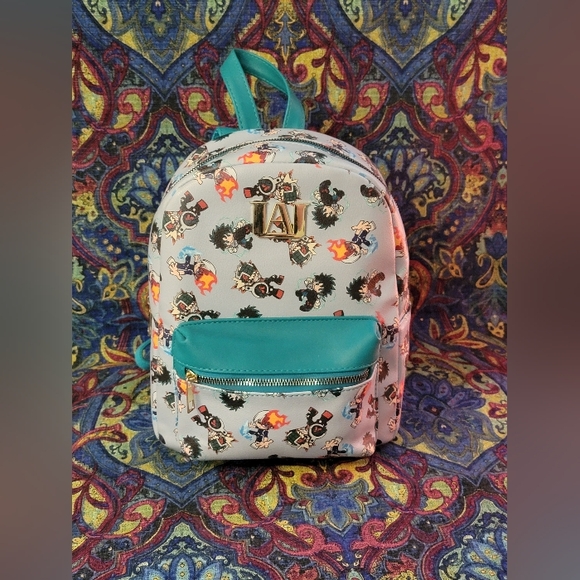 My Hero Academia Bioworld Mini Backpack Purse Hot Topic - Picture 2 of 6